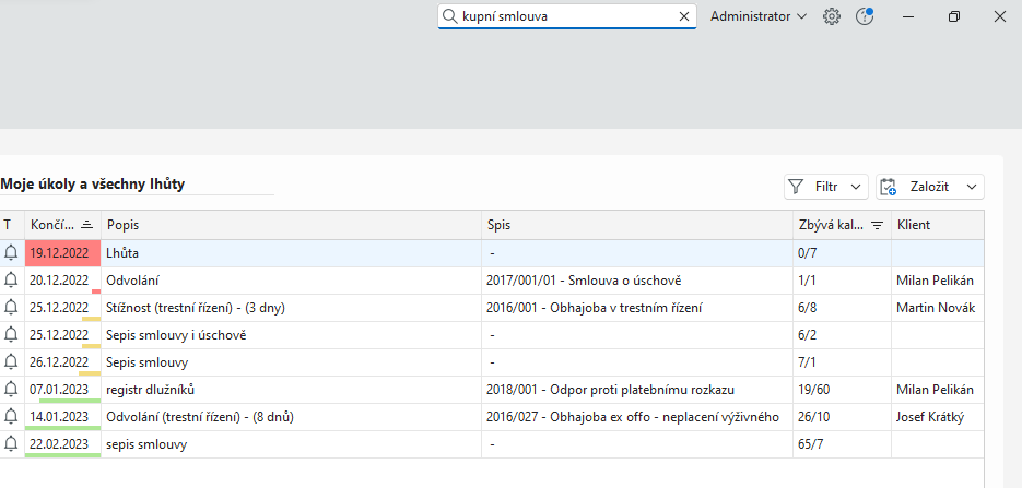 Vyhledávání Praetor